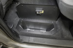 Ram 1500 In-Floor Locking Cargo Lid - Tuffy Products - Black - `19-`24